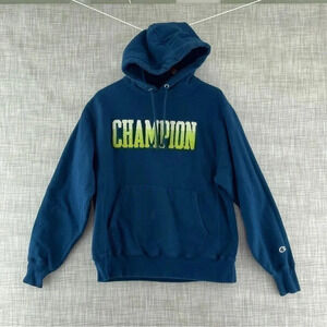 Champion Reverse Weave Men's M Chenille Hoodie Seattle Seahawks colors 9621